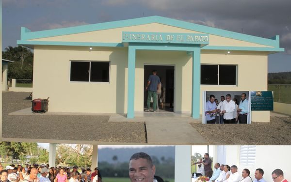 ALCALDE CHEO PAREDES ENTREGA MODERNA FUNERARIA EN EL PAPAYO POR VALOR DE MAS DE CINCO MILLONES DE PESOS.