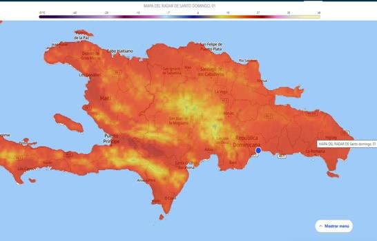 Continúa el calor; sensación térmica sobre República Dominicana alcanza los 40 °C