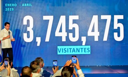 Al país han llegado 3.7 millones de visitantes en primeros meses de 2023