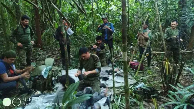 Hallan con vida en la selva colombiana a los 4 niños que desaparecieron hace 40 días tras un accidente de avión
