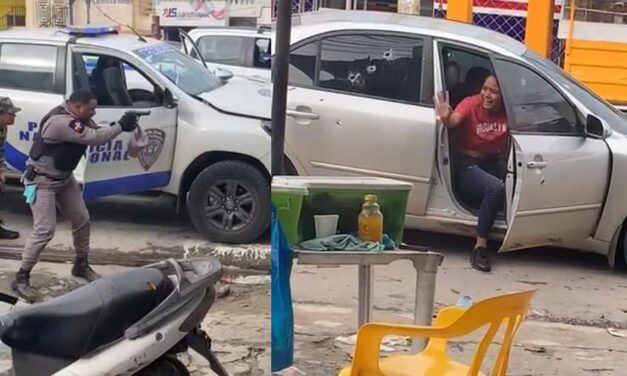 ¡A balazos! PN detiene a tres presuntos delincuentes en Nagua