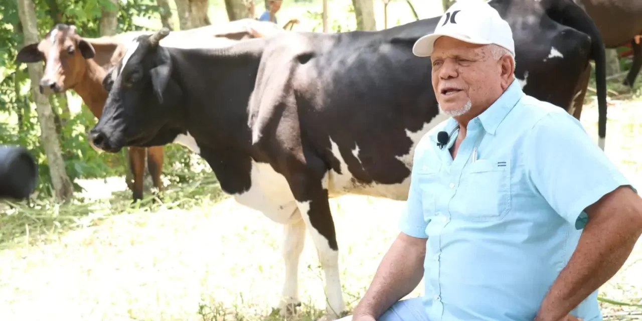 Gobierno brinda apoyo a ganadero que rayo le mató 17 vacas en Loma de Cabrera