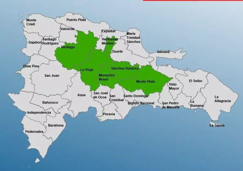 Mantienen alerta verde para seis provincias; prevén continúen aguaceros por vaguada