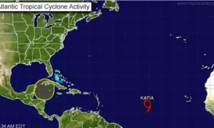 Se forma la tormenta tropical Katia y Gert resiste fortalecida.