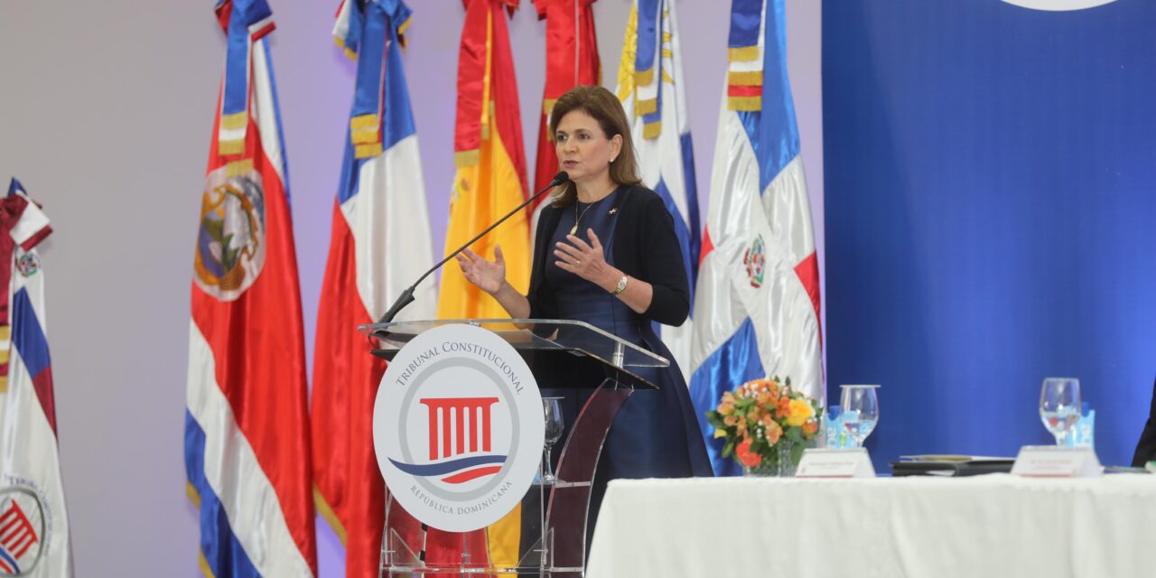 Vicepresidenta Raquel Peña asegura gobierno del presidente Abinader no escatima esfuerzos para favorecer y defender a las familias dominicanas