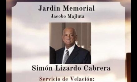 Falleció el padre de Cristina y Simón Lizardo