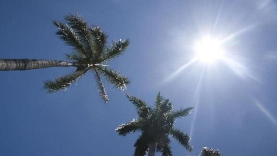 Ambiente soleado y de escasas lluvias sobre el país este jueves