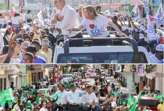 PRM y FP concentran esfuerzos de campaña en el Distrito Nacional