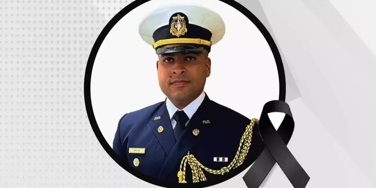 DNCD lamenta fallecimiento del oficial Salas Romero y se une al dolor de su familia