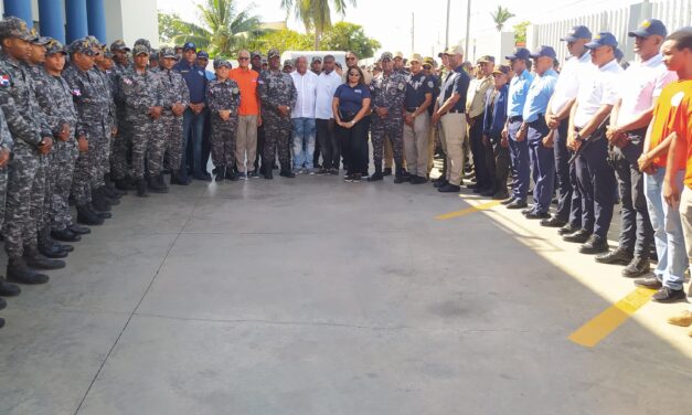 Policía Nacional oficializó acto del operativo Semana Santa “Conciencia por la Vida” en María Trinidad Sánchez.