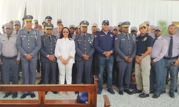Dirección Regional de la Policía Nacional en Nagua celebró actos conmemorativos por el 88 aniversario de su fundación.