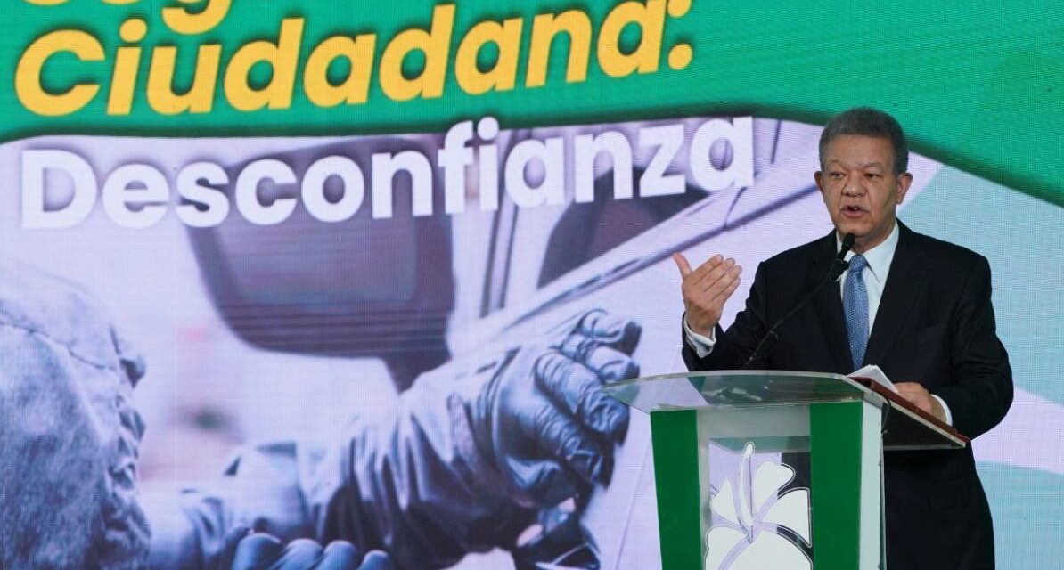 Leonel critica fallas seguridad ciudadana