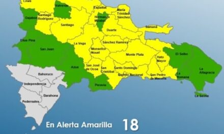 COE emite alerta para 28 provincias por vaguada