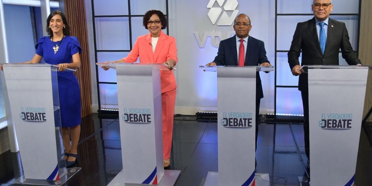 Los candidatos «alternativos» de Rep. Dominicana tuvieron debate