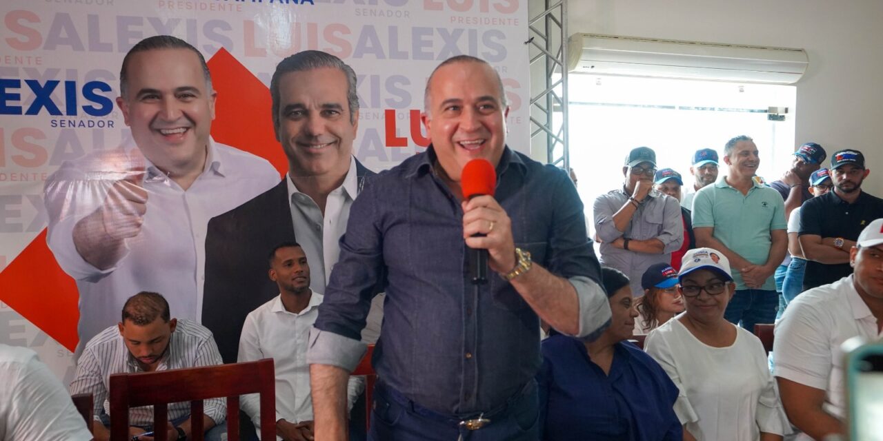 Alexis Victoria proclama Abinader ganará con más del 70% de los votos en María Trinidad Sánchez