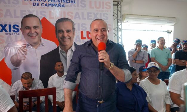 Alexis Victoria proclama Abinader ganará con más del 70% de los votos en María Trinidad Sánchez