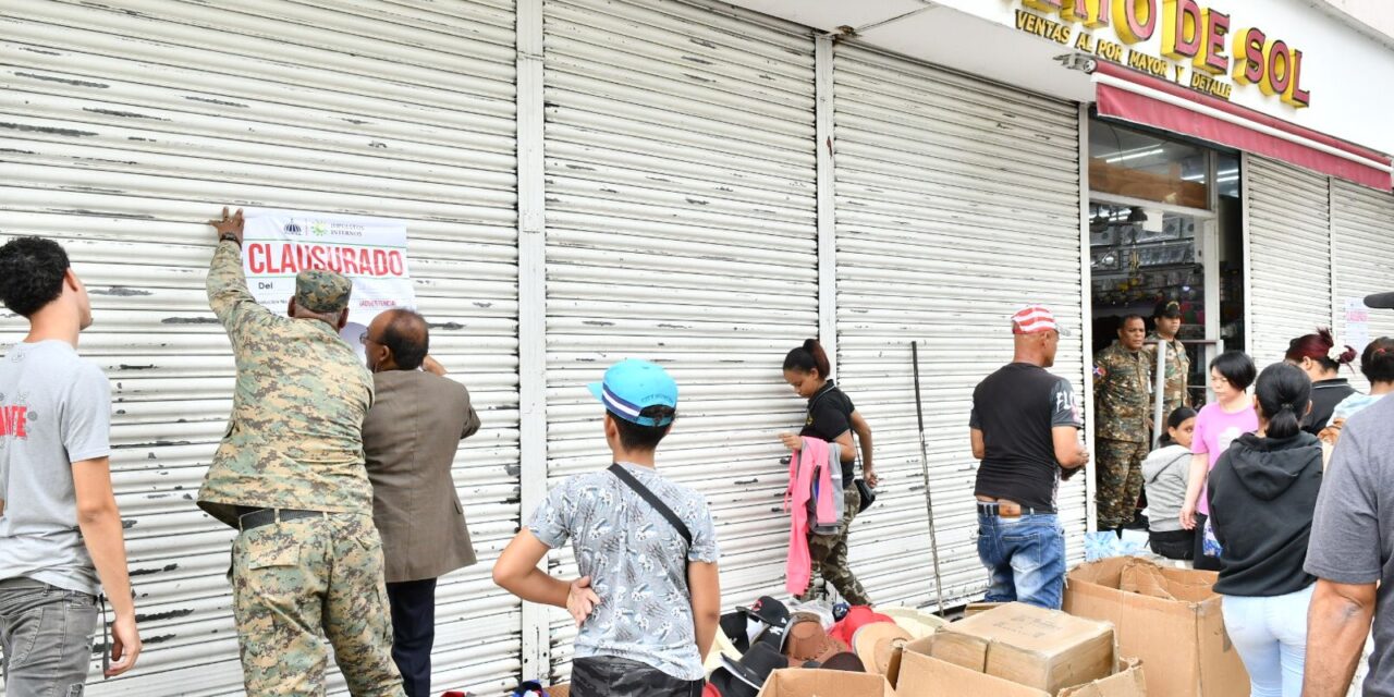 Cierran otros seis comercios en R. Dominicana por evadir impuestos