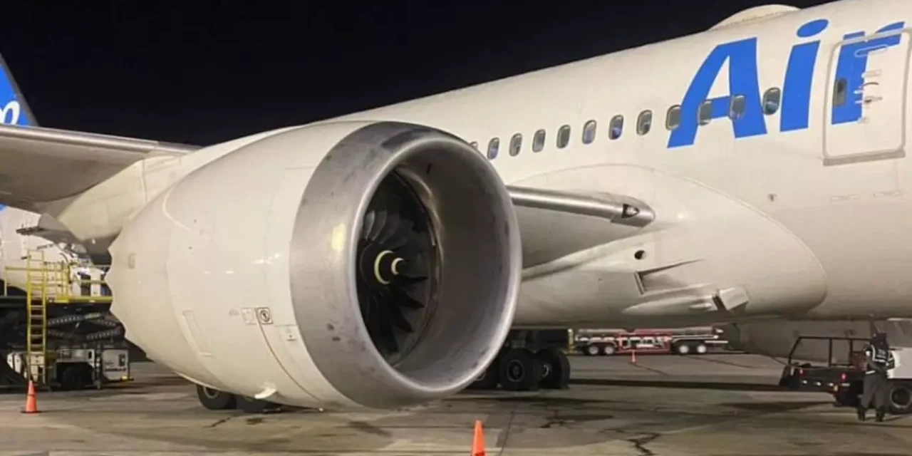 Avión que se averió en pista de aterrizaje del AILA fue reparado y trasladado a España
