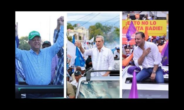 Abinader y Martínez coinciden con caravanas este sábado en SDE y mañana en el DN