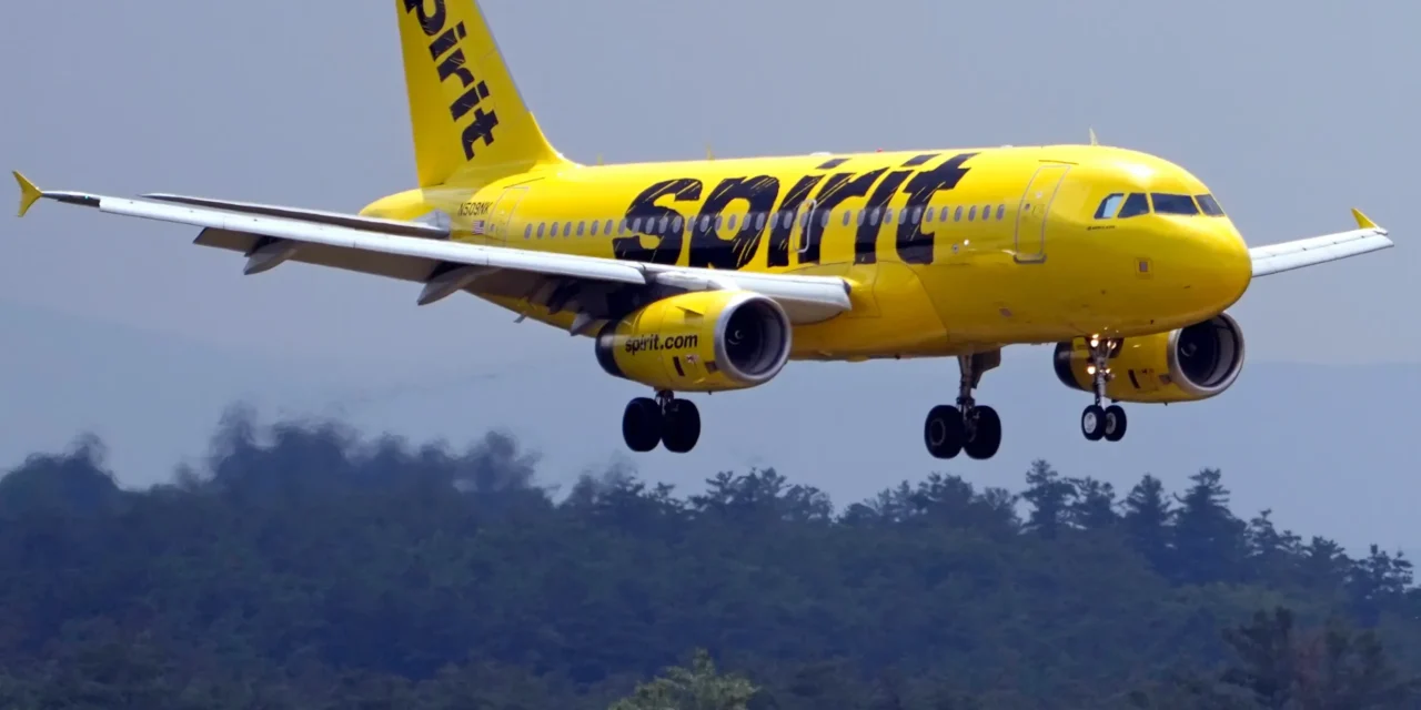Terror en pleno vuelo Spirit Airlines: a punto de amerizar por problemas mecánicos