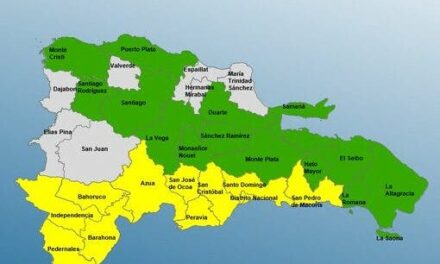 COE mantiene 25 provincias en alerta por la incidencia de una vaguada