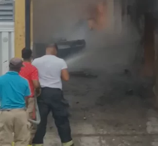 Se registra explosión en una vivienda de San Cristóbal