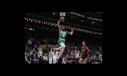Boston Celtics toma la delantera en inicio final de conferencia con triunfo 133-128 sobre Indiana