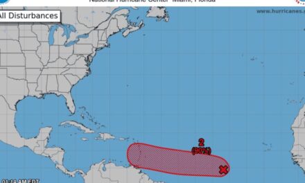 Sistema próximo a convertirse en ciclón tropical este viernes o sábado; alcanza 90 % de probabilidad