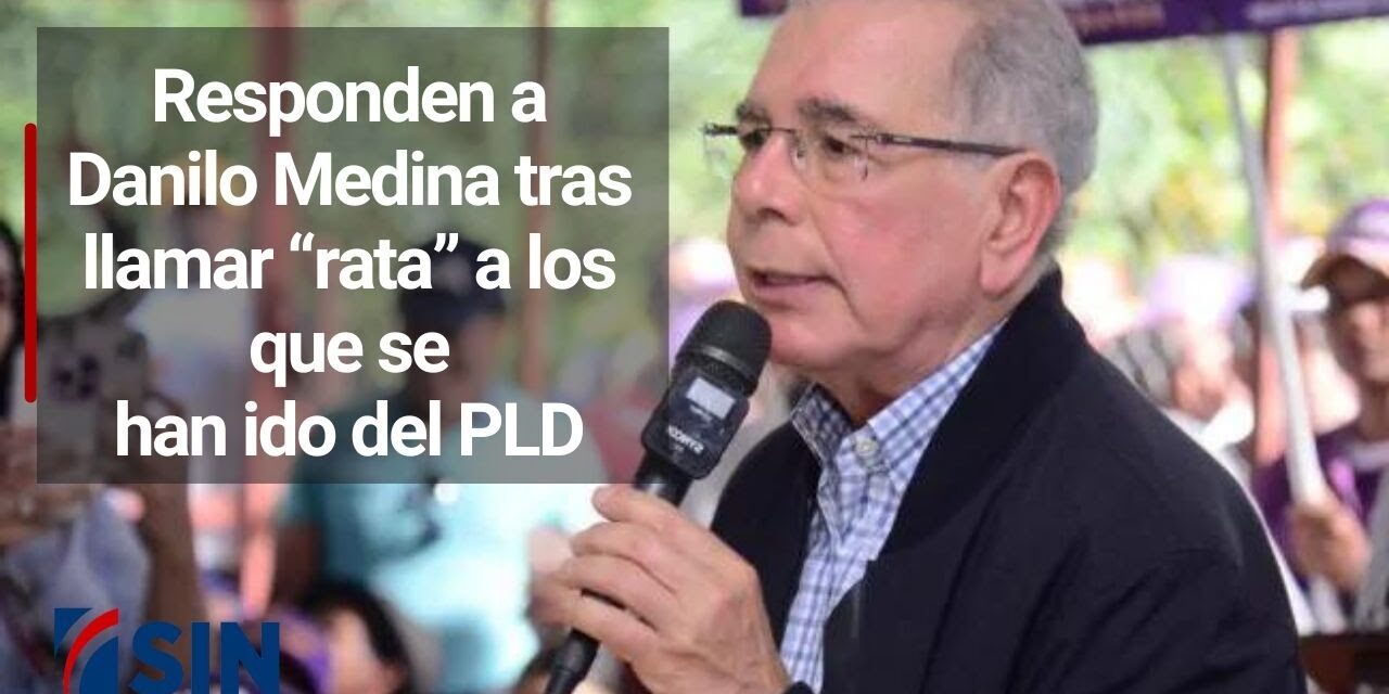 Exdiputados peledeistas responden a Danilo Medina tras llamar “rata” a los que se han ido del PLD