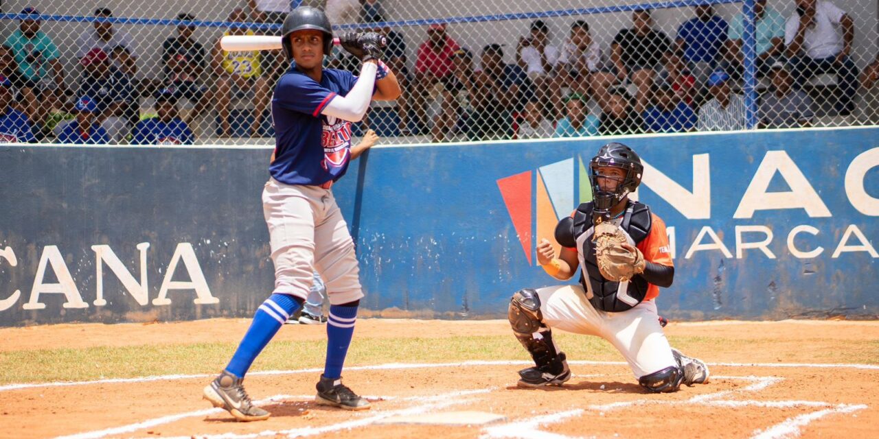 COMENZÓ EL CUARTO TORNEO DE BEISBOL U15 NAGUA VERSIÓN NÚMERO 4.