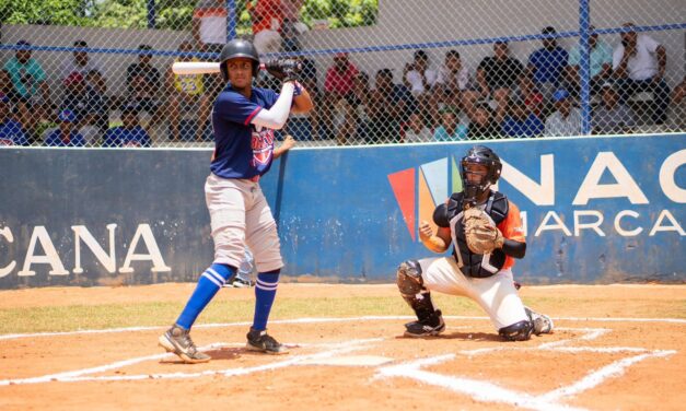 COMENZÓ EL CUARTO TORNEO DE BEISBOL U15 NAGUA VERSIÓN NÚMERO 4.