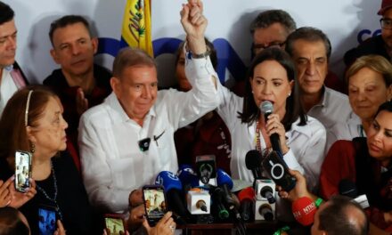 Machado afirma el presidente electo es González con el 70%