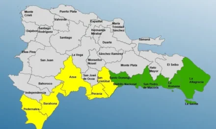 COE incrementa 5 provincias en alerta amarilla y mantiene 5 en verde ante huracán Beryl