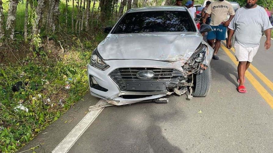 Cinco personas resultaron heridas durante choque entre vehículos en Hato Mayor