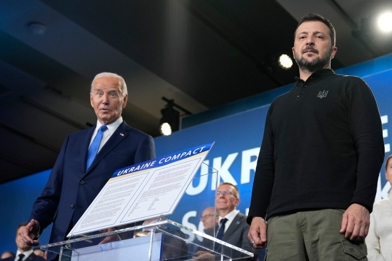 Biden se refiere erróneamente a Zelenski como «presidente Putin»