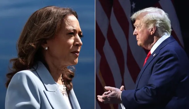 Harris tiene una ligera ventaja de un punto frente a Donald Trump