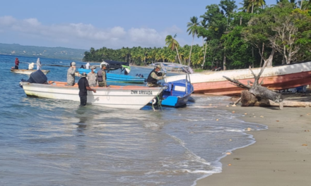 La Armada de República Dominicana halló una embarcación abandonada con al menos 14 osamentas