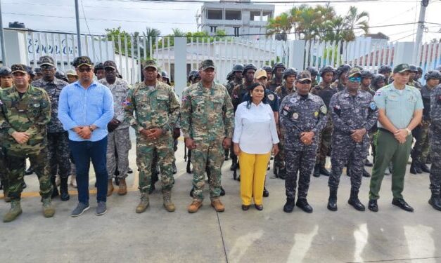 Inician operativo de seguridad ciudadana en María Trinidad Sánchez