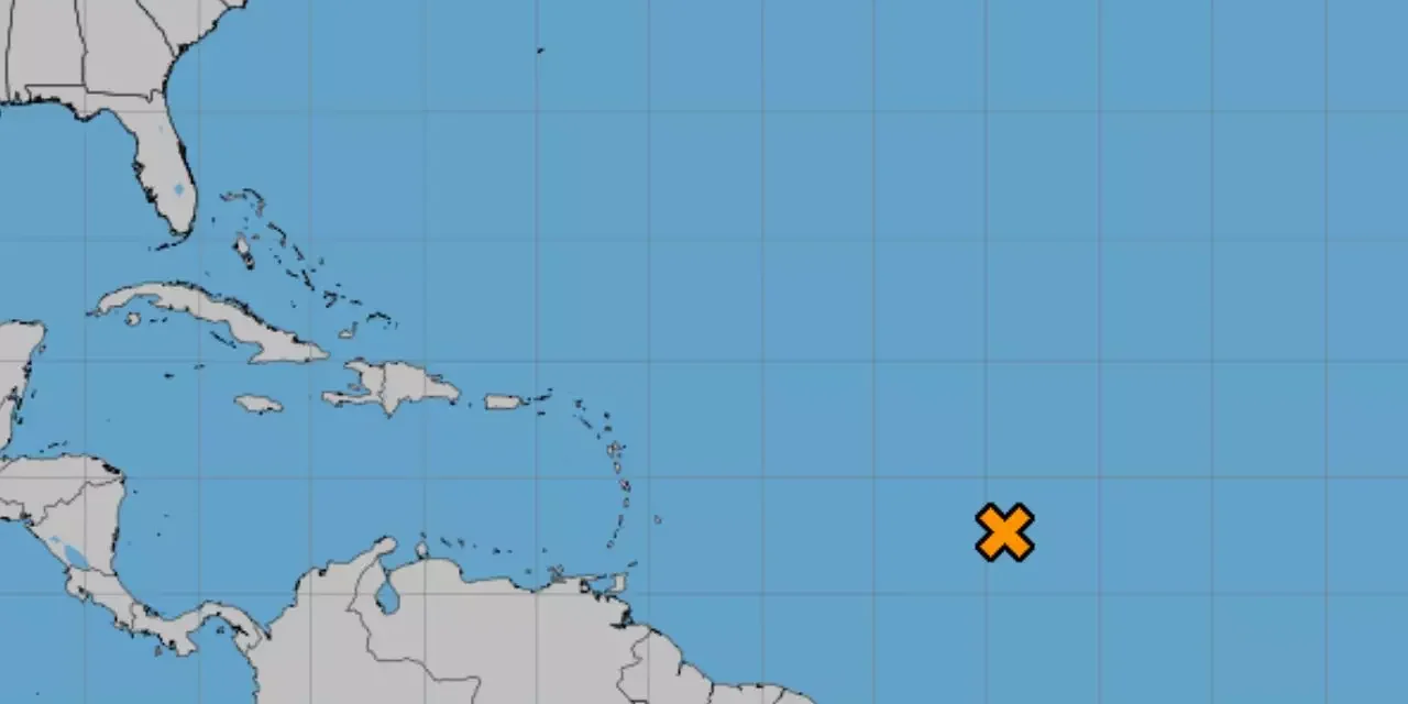 Disturbio tropical en el Atlántico con probabilidad para alcanzar la categoría de ciclón tropical