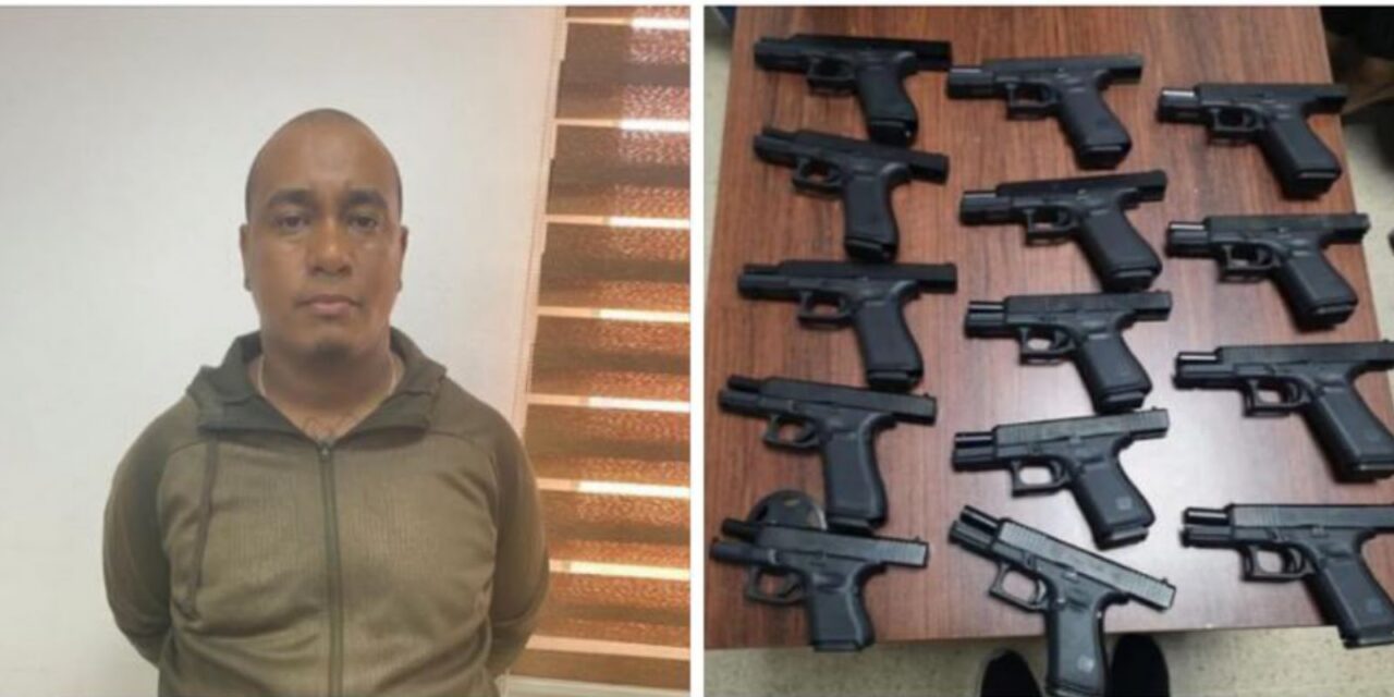 SANTIAGO: Condenan a 15 años a hombre le ocuparon 14 pistolas