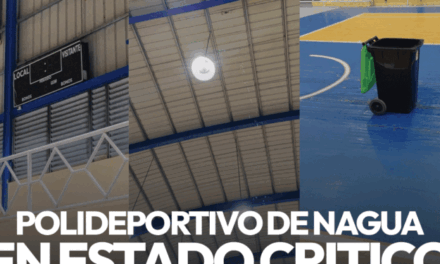 Polideportivo de Nagua en condiciones críticas a una semana del torneo de baloncesto superior