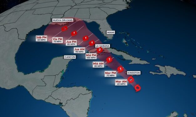 Rafael se fortalece cerca Jamaica; llegaría como huracán a Cuba