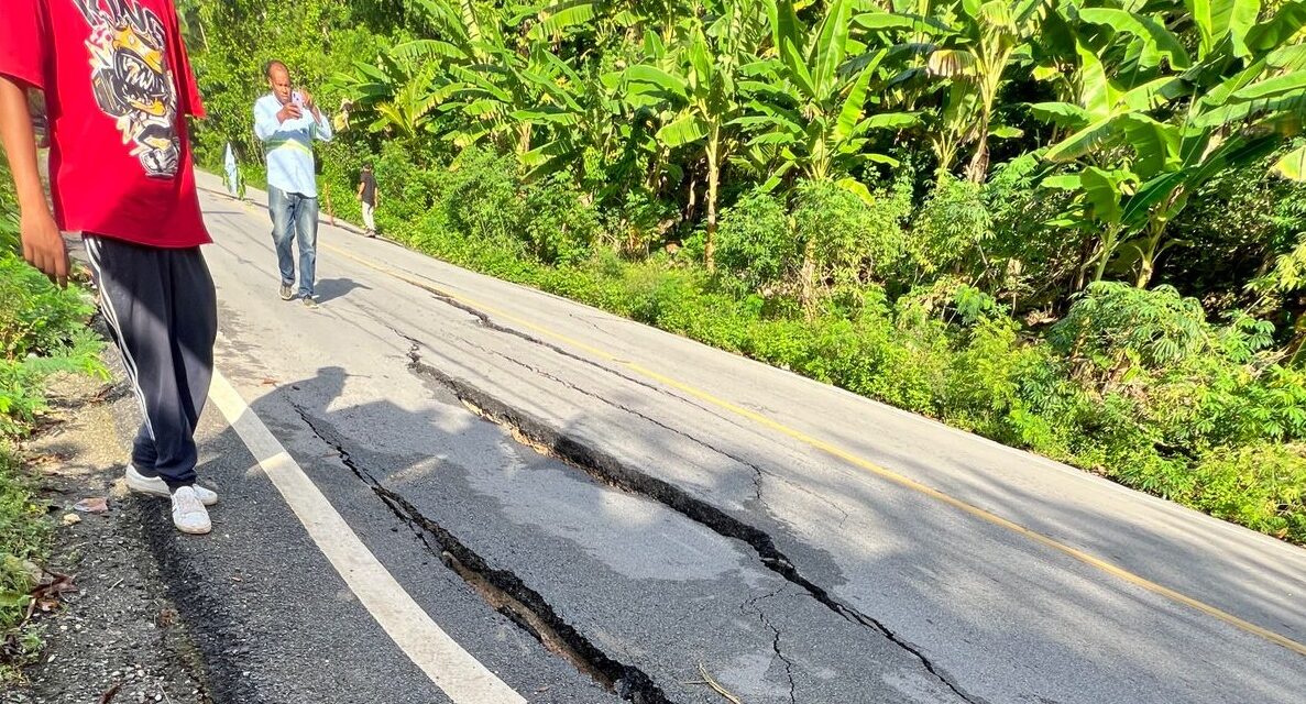 MOPC determina origen grietas carretera Samaná-Las Galeras