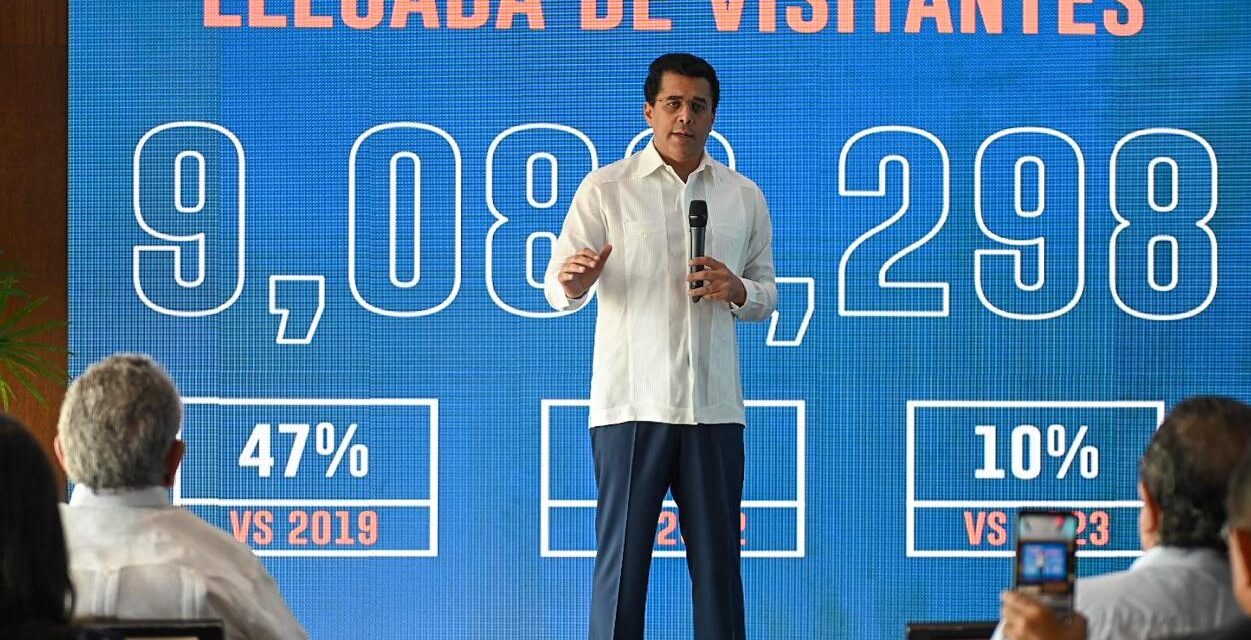 RD recibió más de 9 millones de visitantes de enero a octubre