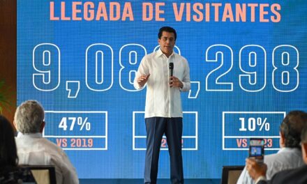 RD recibió más de 9 millones de visitantes de enero a octubre