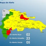 COE aumenta 2 provincias a alerta roja y 23 a amarilla; disminuye 5 a verde