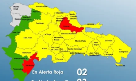 COE aumenta 2 provincias a alerta roja y 23 a amarilla; disminuye 5 a verde