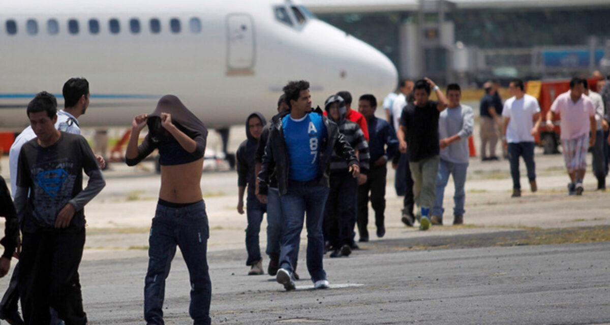 Dicen México rechazó vuelo de deportación de Estados Unidos
