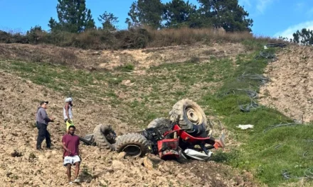 Hombre pierde la vida en accidente con tractor en Constanza