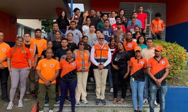 Defensa Civil de Nagua integra a estudiantes en actividades de prevención y respuesta ante emergencias